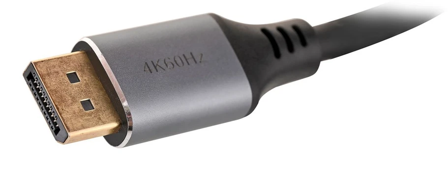 „iBox ITVDP013 DisplayPort“ kabelis 4K 60Hz auksinis kištukas 3 m
