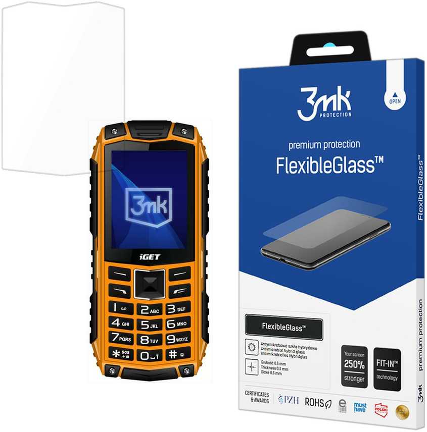 3Mk Protection iGET Defender D10 - 3mk FlexibleGlass