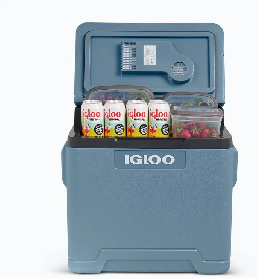 Igloo IE42 termoelektrinė šaldymo dėžė 42 l, šviesi Mėlyna