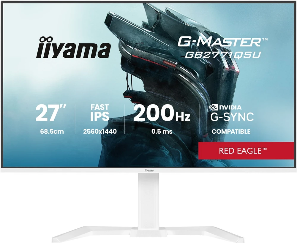 Monitorius iiyama G-MASTER GB2771QSU-W1 27" WQHD 200Hz