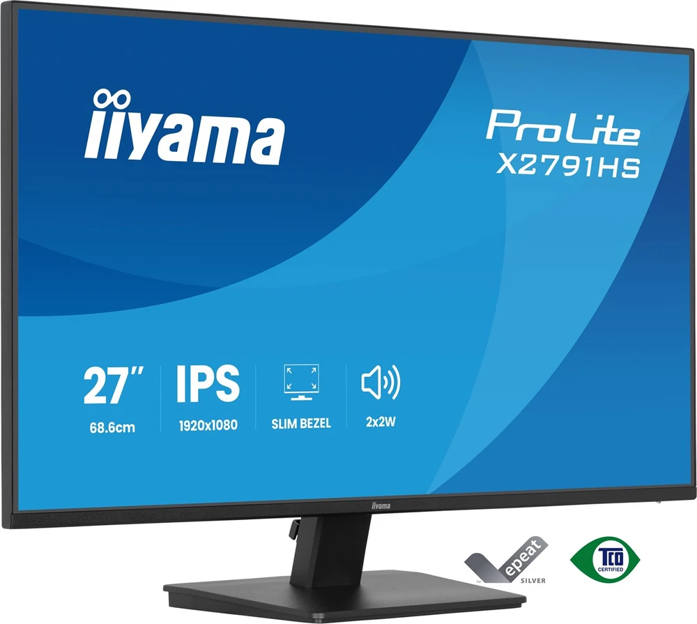 iiyama ProLite X2791HS-B1 computer monitorius 68.6 cm (27") 1920 x 1080 pikselių Full HD LED Juodas