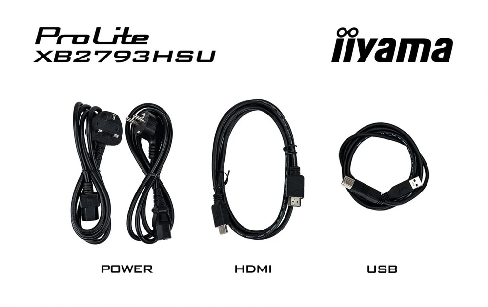 iiyama ProLite XB2793HSU-B1 computer monitorius 68.6 cm (27") 1920 x 1080 pikselių Full HD LED Juodas