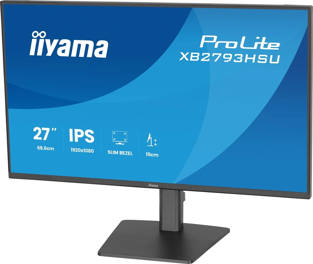 iiyama ProLite XB2793HSU-B1 computer monitorius 68.6 cm (27") 1920 x 1080 pikselių Full HD LED Juodas