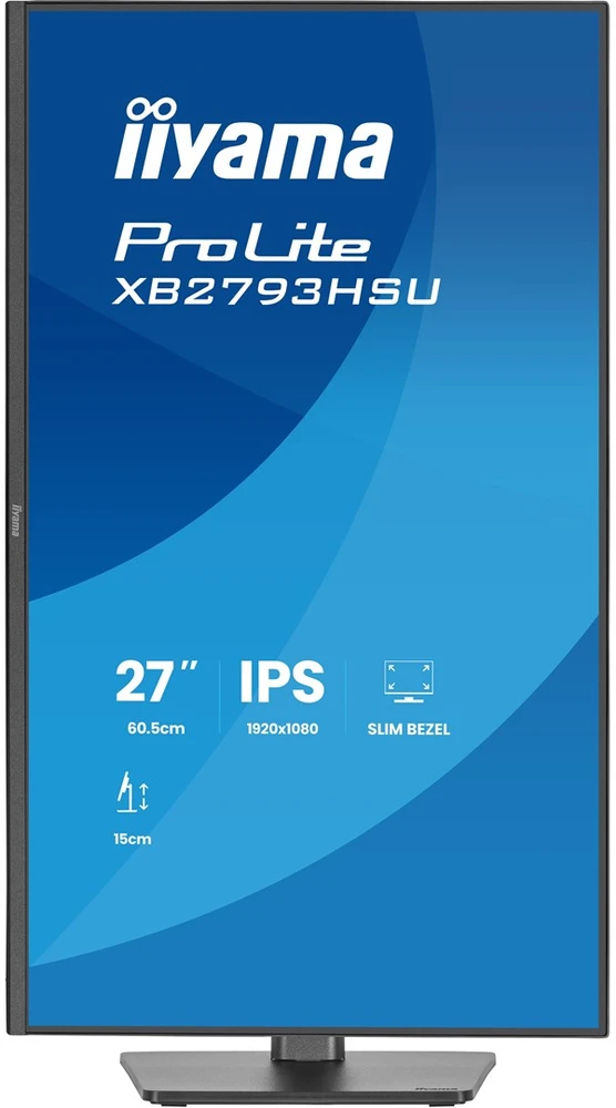 iiyama ProLite XB2793HSU-B1 computer monitorius 68.6 cm (27") 1920 x 1080 pikselių Full HD LED Juodas