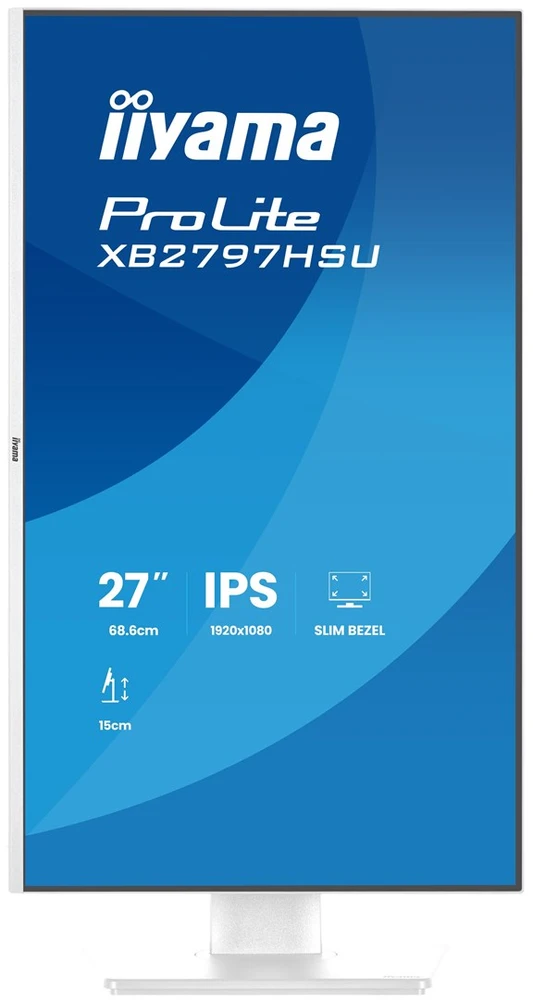 Monitorius IIYAMA ProLite XB2797HSU-W1 27-inch Baltas IPS 120Hz Eyecom