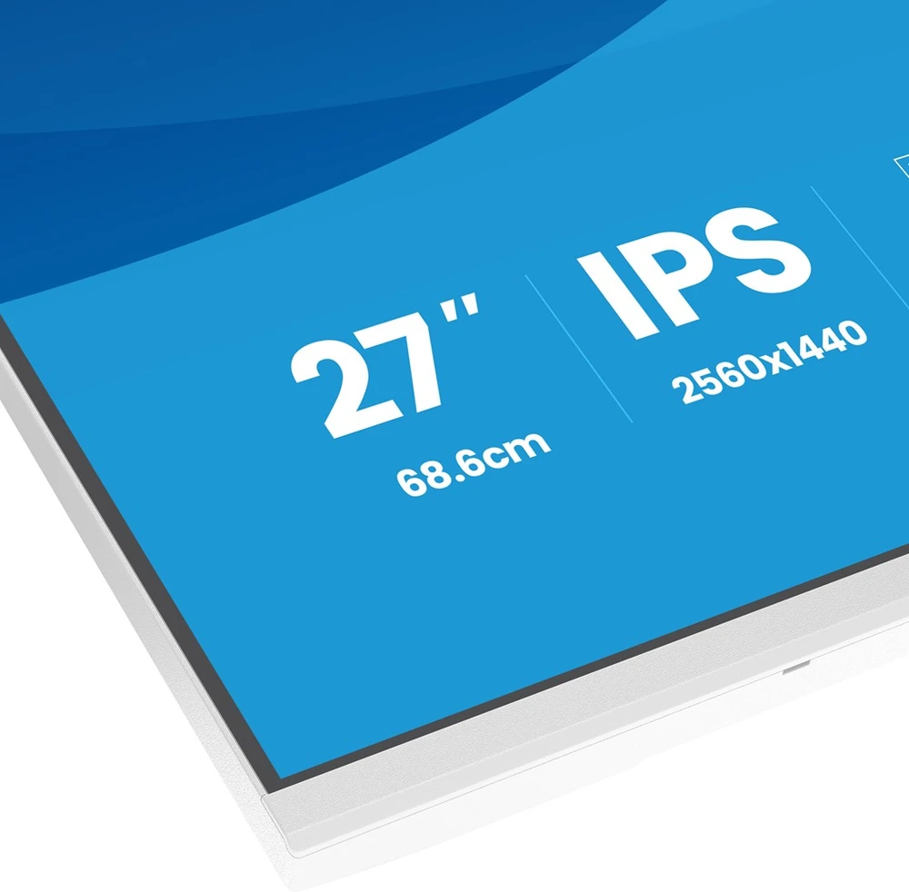 iiyama ProLite XB2797QSU-W1 computer monitorius 68.6 cm (27") 2560 x 1440 pikselių Quad HD LED Baltas