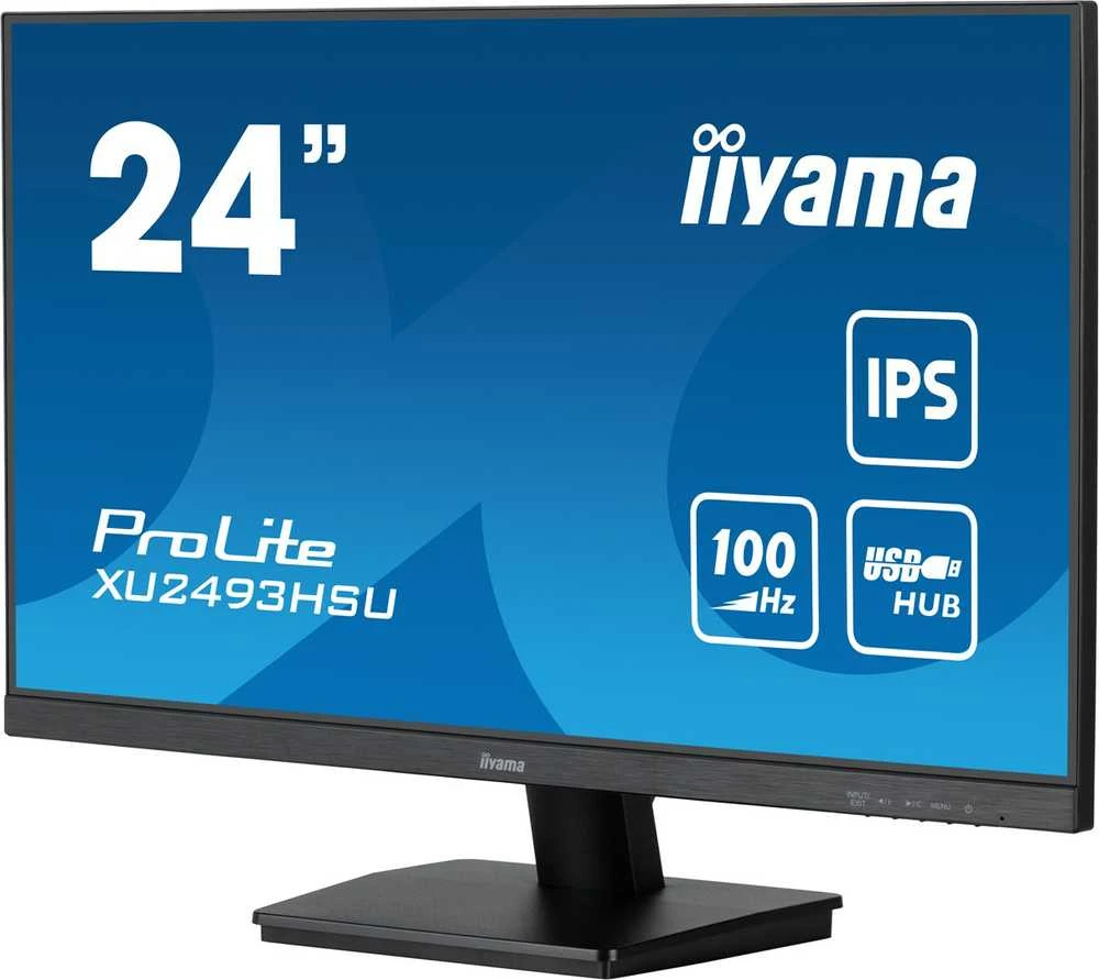 Monitorius iiyama ProLite XU2493HSU-B7 - 100Hz | Full HD | 23.8'' | IPS | 1ms