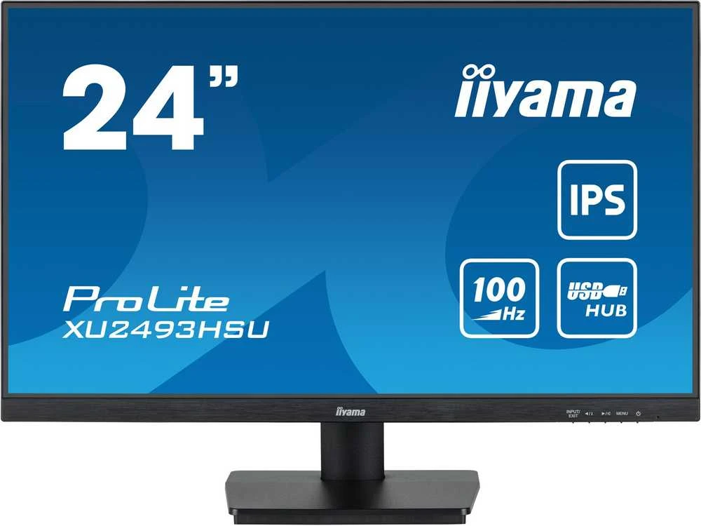 Monitorius iiyama ProLite XU2493HSU-B7 - 100Hz | Full HD | 23.8'' | IPS | 1ms