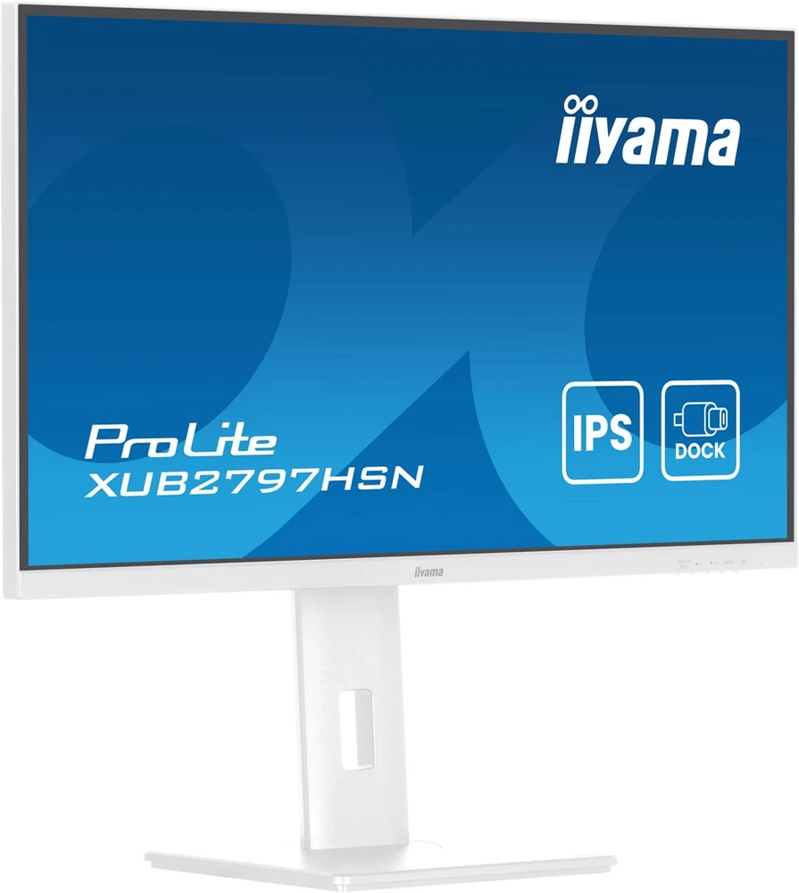 iiyama ProLite XUB2797HSN-W2 computer monitorius 68.6 cm (27") 1920 x 1080 pikselių Full HD LED Baltas