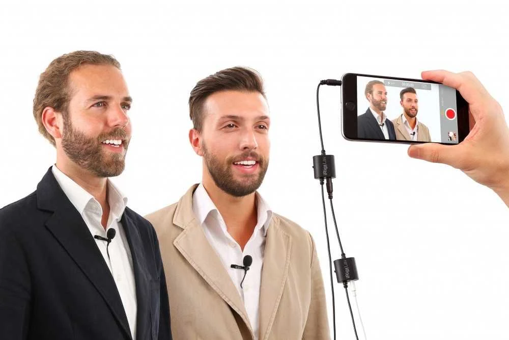 IK Multimedia iRig Mic Lav 2 mikrofonų rinkinys