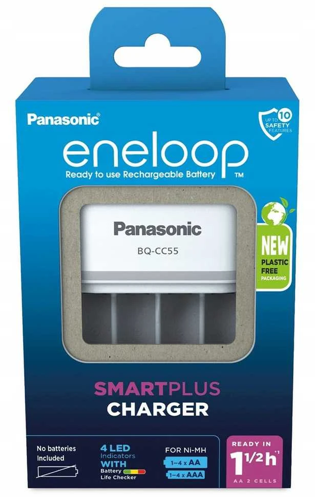 Kroviklis Panasonic ENELOOP BQ-CC55E, 1.5 val