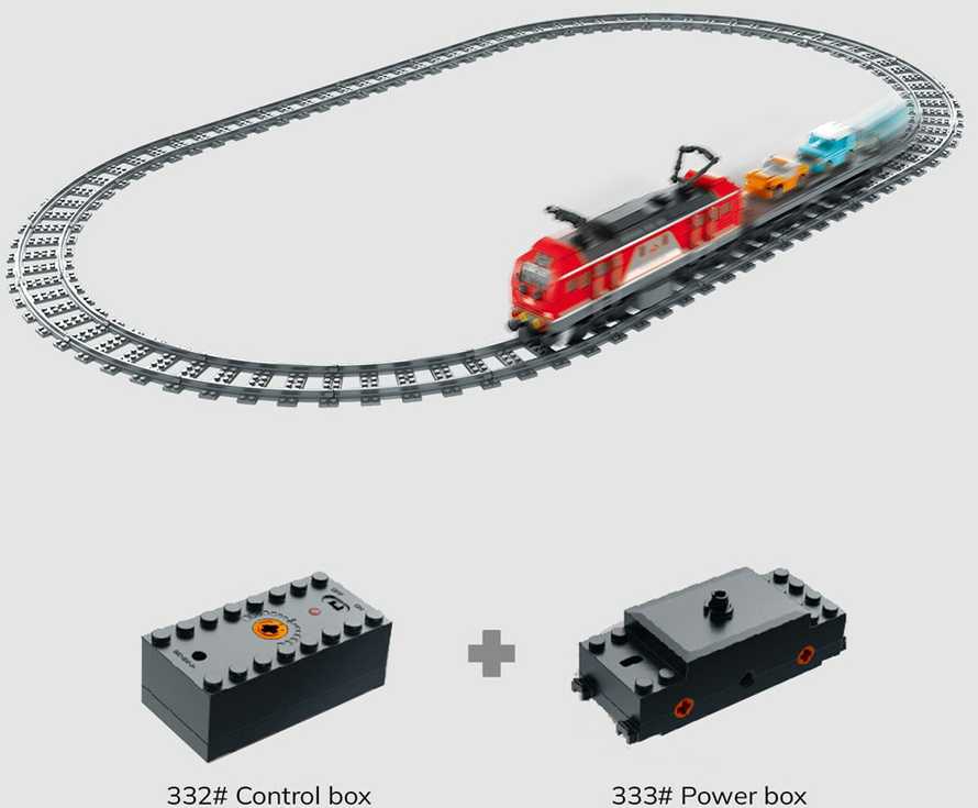 im master iM.Master RC Freight Train Building Blocks USB 617 pieces