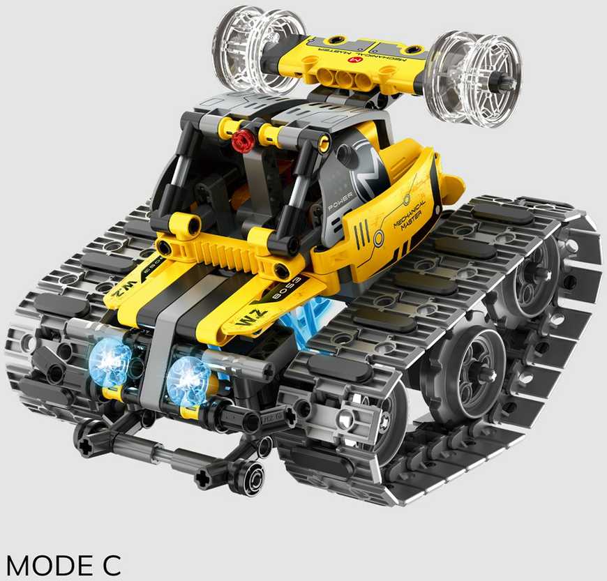 IM MASTER iM.Master RC Robot geltoni 4 viename kaladėlės, 560 detalių