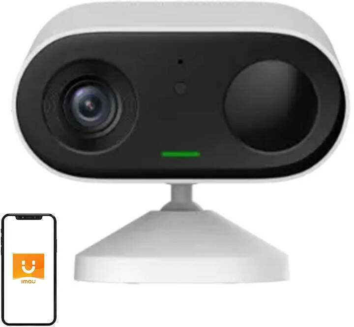IMOU Cell Go Kit nešiojama kamera (balta) su saulės kolektoriumi IMOU FSP12
