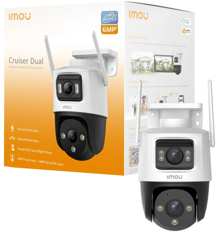 360° lauko Wi-Fi kamera IMOU Cruiser Dual 6MP