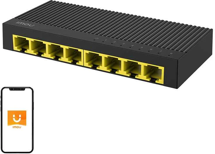 Šakotuvas IMOU SG108C 8 prievadų LAN komutatorius