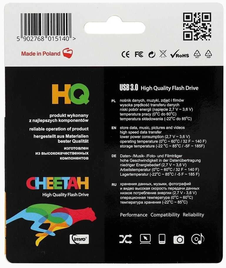 Imro USB atmintinė 32GB USB 3.0 Cheetah
