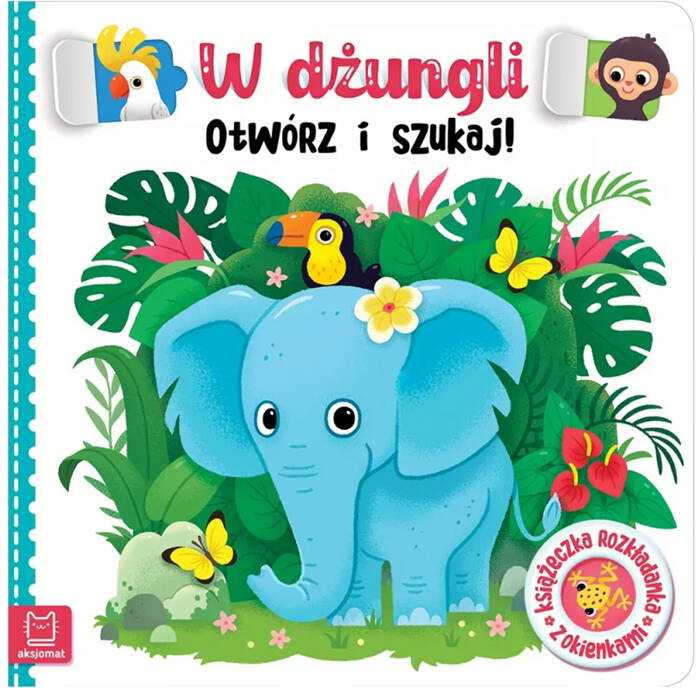 KNYGA Aksjomat Džiunglėse. Atidarykite ir ieškokite! Užsisakykite su langais KS0988