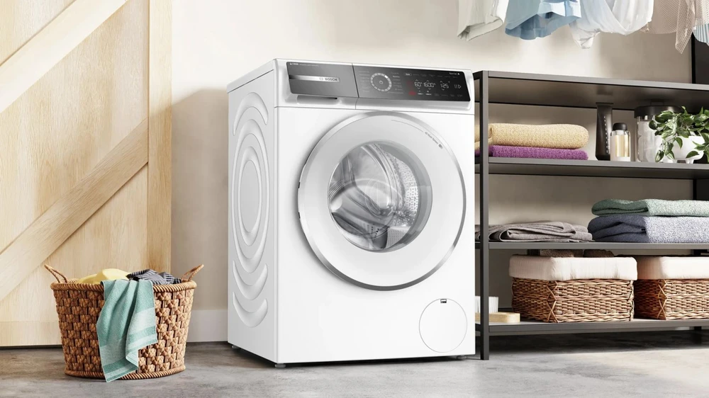 Bosch Serie 8 WGB256A9NL washing machine Front-load 10 kg 1600 RPM Baltas