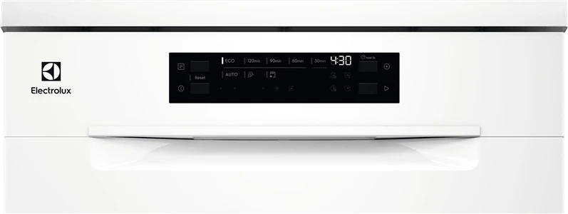 60 cm pločio laisvai pastatoma baltos spalvos indaplovė Electrolux E62SD200SW