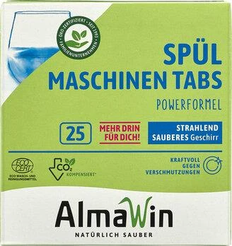 Indaplovių tabletės ekologiškas AlmaWin, 25 vnt.