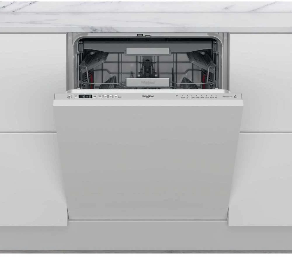 Indaplovė Built „Whirlpool WIO 3T126 PFE“ Visiškai įmontuota 14 dekoracijų E