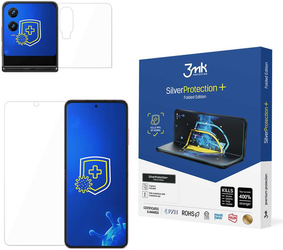 3Mk Protection Infinix Zero Flip - 3mk SilverProtection+ Folded Edition