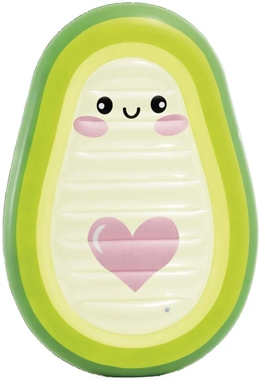 Pripučiamas plaustas Intex AVOCADO BUDDY 71 cm x 49 cm