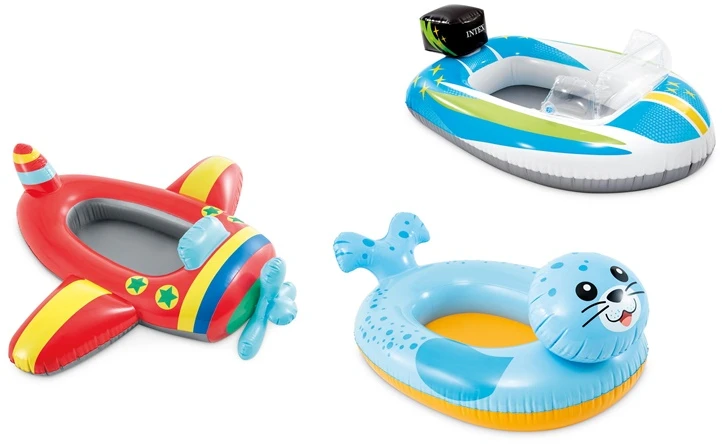 Pripučiamas žaislas INTEX Pool Cruiser, įvairių dizainų, įvairių dydžių
