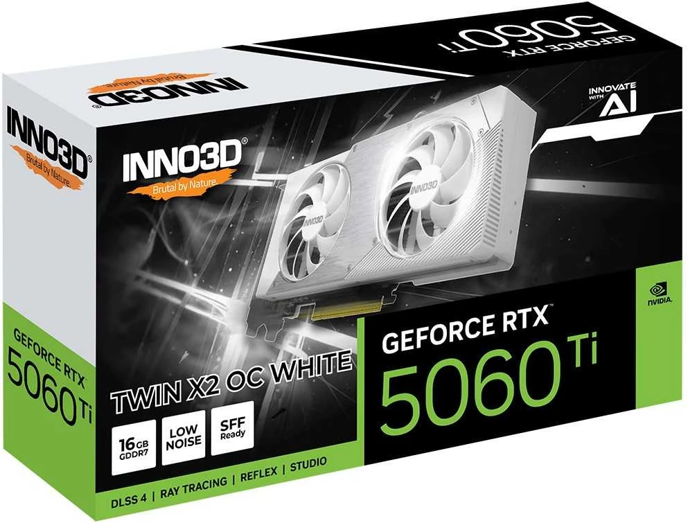 INNO3D GeForce RTX 5060 Ti TWIN X2 OC NVIDIA 16 GB GDDR7