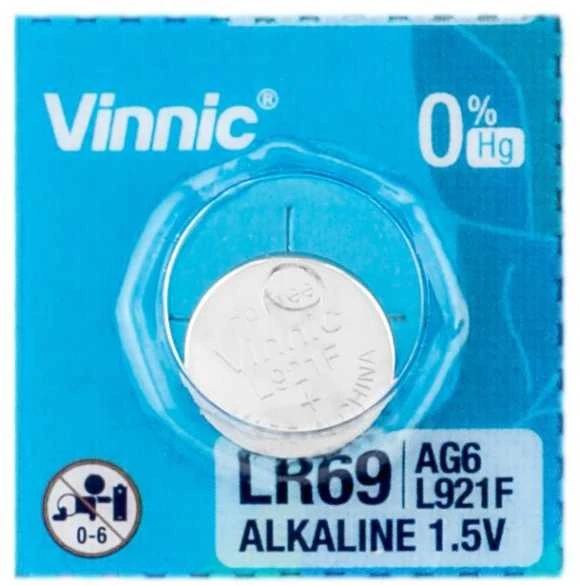 Inny Šarminė baterija Vinnic LR921/370/AG6
