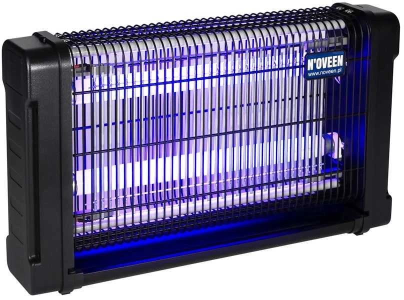 Lempa traukianti vabzdžius Noveen IKN 20 2X10 W, Juoda