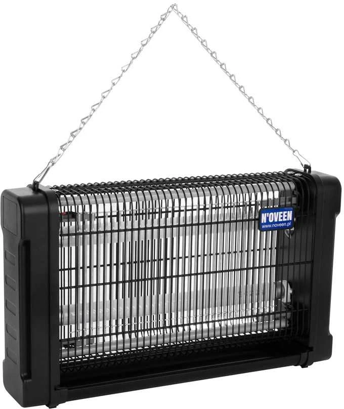 Lempa traukianti vabzdžius Noveen IKN 20 2X10 W, Juoda