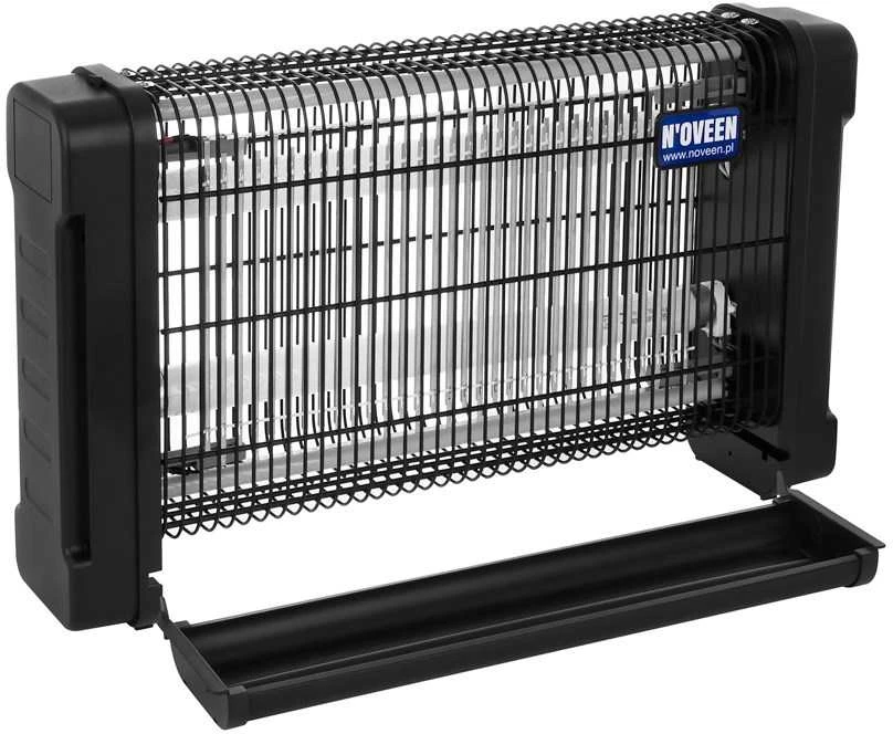 Lempa traukianti vabzdžius Noveen IKN 20 2X10 W, Juoda