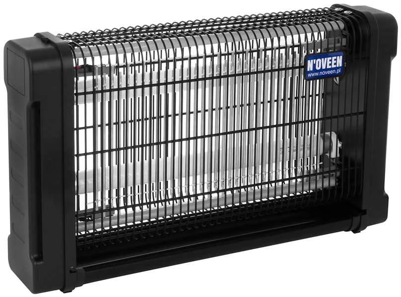 Lempa traukianti vabzdžius Noveen IKN 20 2X10 W, Juoda