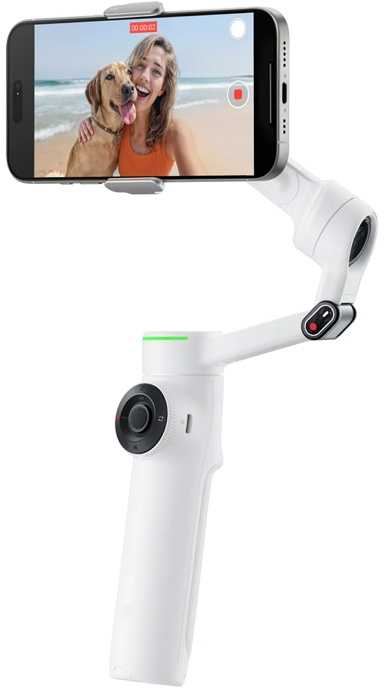 „Insta360 Flow 2 Pro Creator“ (baltas)