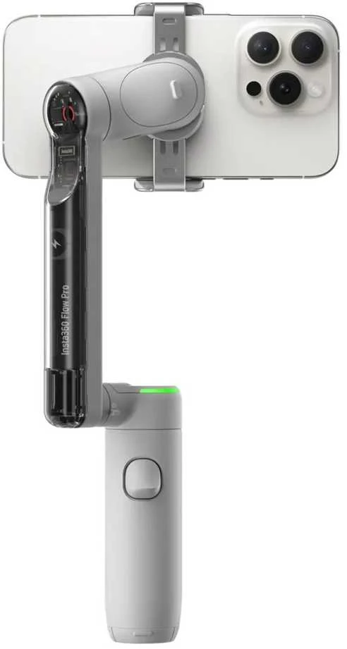Insta360 Flow 2 Pro vaizdo stabilizatorius telefonui, Pilkas