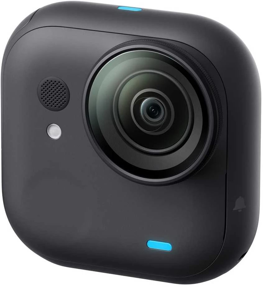 Insta360 GO Ultra Standard Juodas action sports camera 4K Ultra HD 25.4 / 1.28 mm (1 / 1.28") Wi-Fi 52.9 g