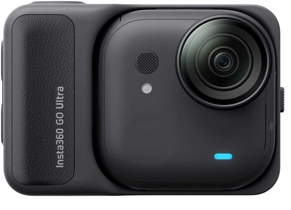 Insta360 GO Ultra Standard Juodas action sports camera 4K Ultra HD 25.4 / 1.28 mm (1 / 1.28") Wi-Fi 52.9 g