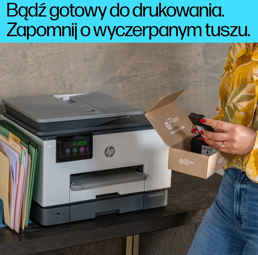 Hewlett Packard (HP) HP OfficeJet Pro 9132e Wireless All-in-One Color Spausdintuvas, Instant Ink; Two-sided spausdinimas