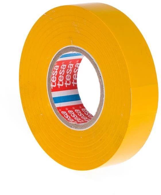 Izoliuojanti juosta TESA PREMIUM (geltona) 33m x 19mm 04163-00003-07