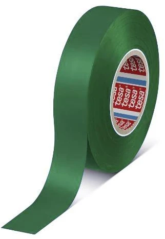 Izoliuojanti juosta TESA PREMIUM (žalias) 33m x 19mm 04163-00089-92