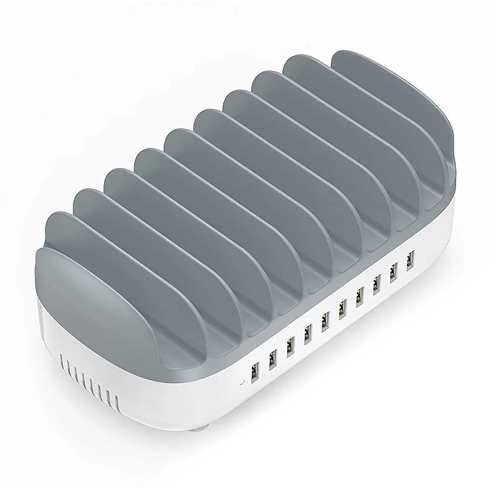 Orico DUK-10P-V1 Smart Charging Station 10 x USB-A – baltos spalvos