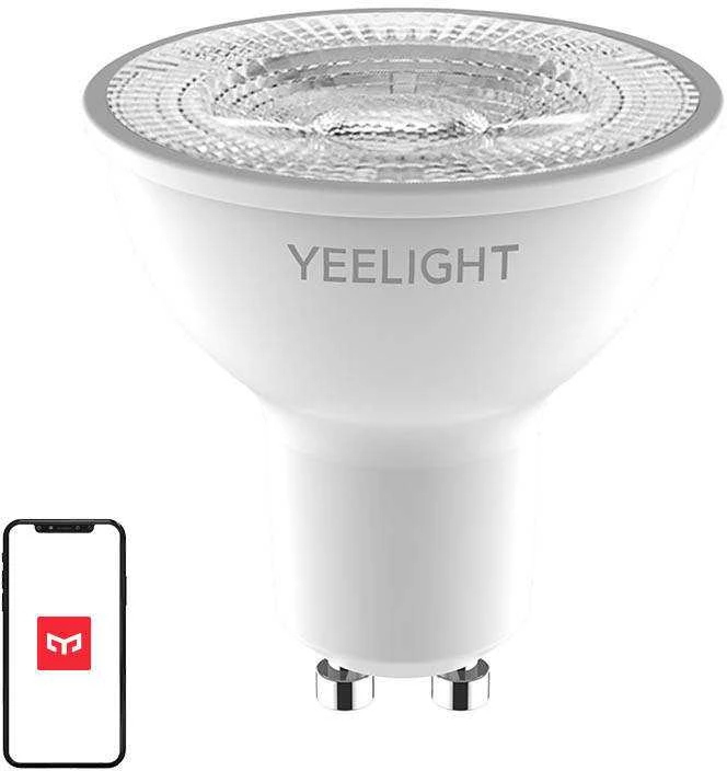 Lubinis šviestuvas Yeelight LED išmanioji GU10 reguliuojama lemputė - 4vnt