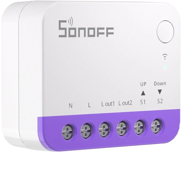 Sonoff MINI-RBS išmanusis mini žaliuzių jungiklis su WiFi (4 vnt.)