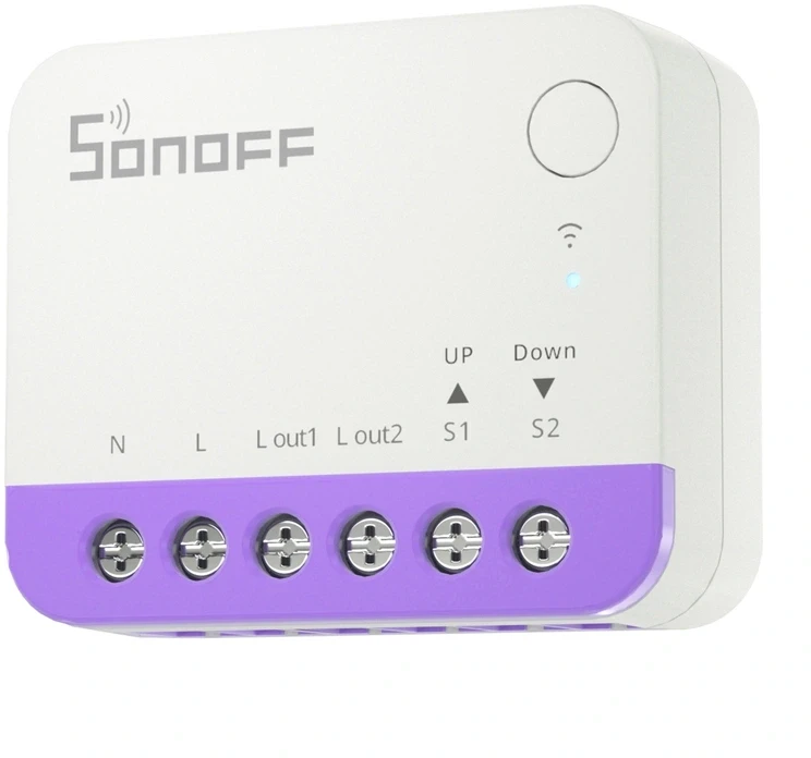 Sonoff MINI-RBS išmanusis mini žaliuzių jungiklis su WiFi (4 vnt.)
