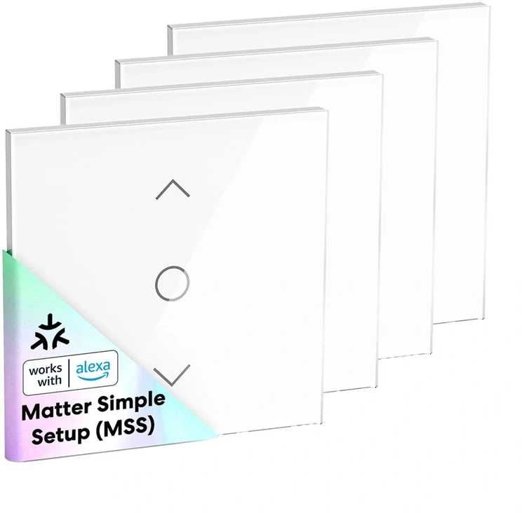 MEROSS MRS100MA(EU) Smart Wi-Fi (Matter) Roller Shutter Switch (4-Pack)