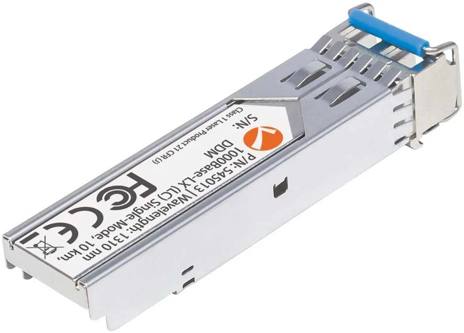 Šakotuvas Intellinet 545013 tinklo siųstuvų-imtuvų modulis Optinis pluoštas 1000 Mbit/ai SFP 1310 nm