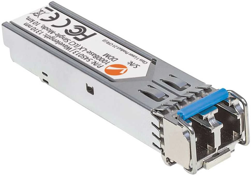 Šakotuvas Intellinet 545013 tinklo siųstuvų-imtuvų modulis Optinis pluoštas 1000 Mbit/ai SFP 1310 nm