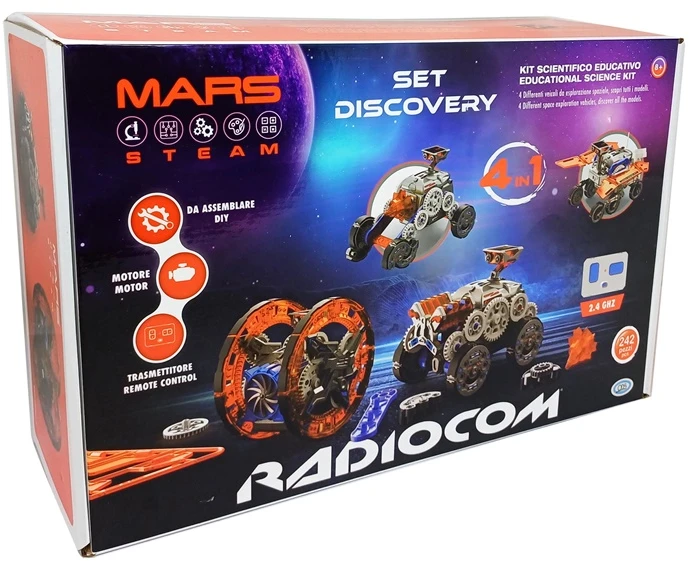 Interaktyvus žaislas Mars Radiocom 4in1 40966